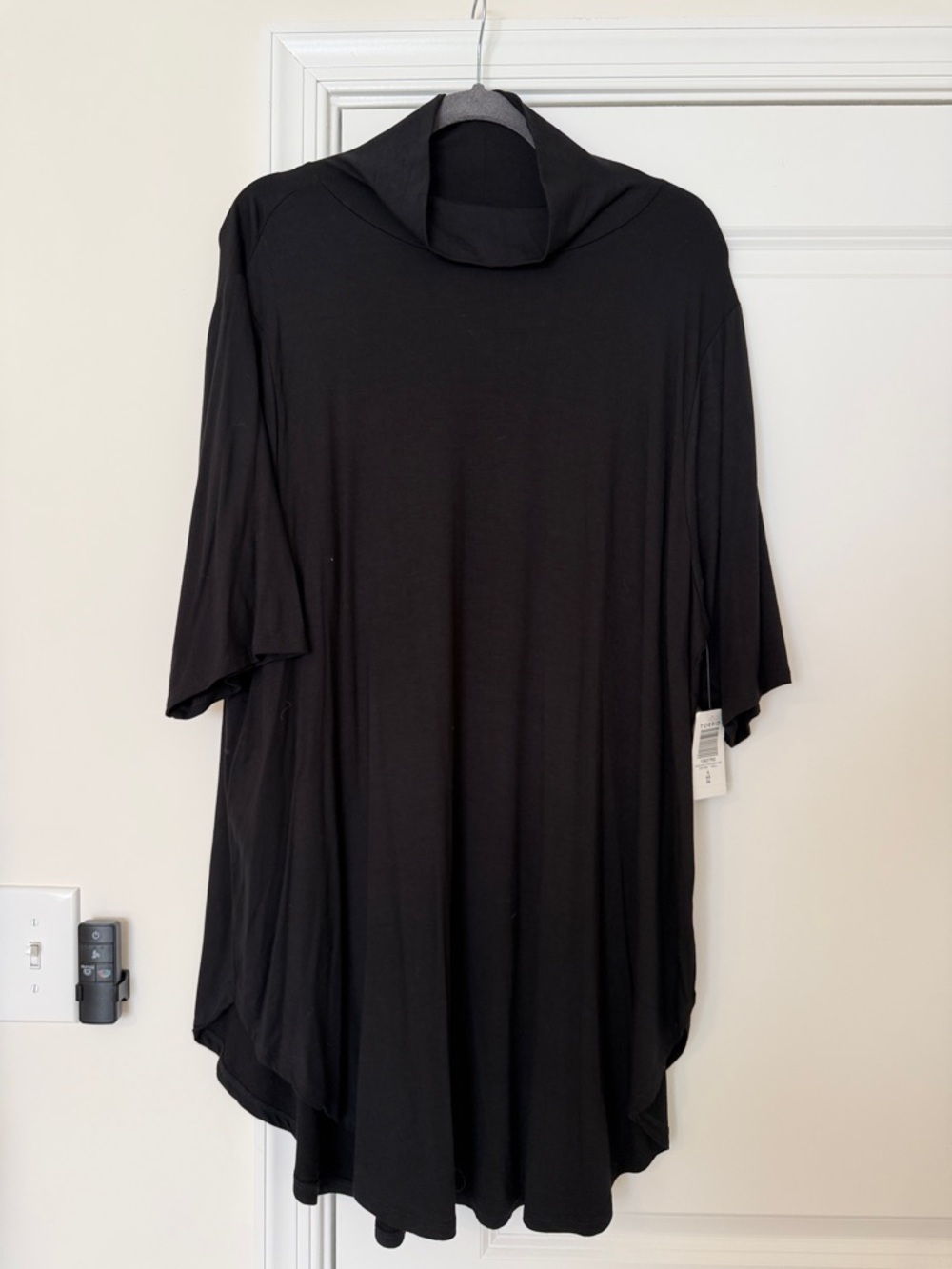 NWT Torrid Black Women's Turtle Neck Tunic Top
